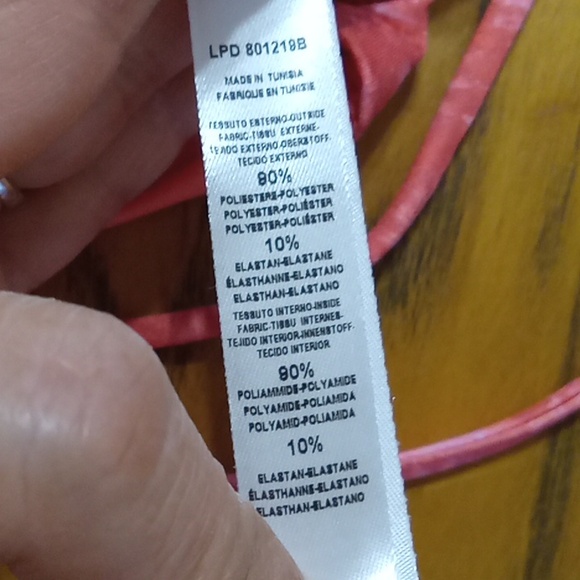 LA PERLA Bikini 8 TOP ORANGE Swimwear NEW Beach Resort Vacation Pool Cruise - Picture 4 of 4